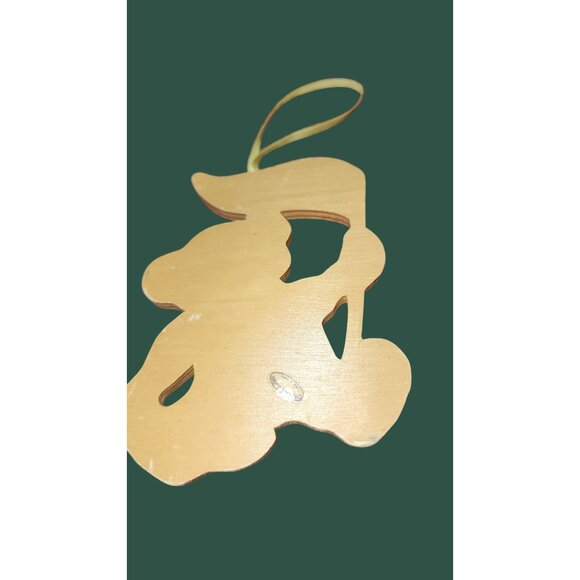 Kansas City Chiefs LED Light-Up Ornament & Wooden Bear Decoration Gift Set - Picture 3 of 10